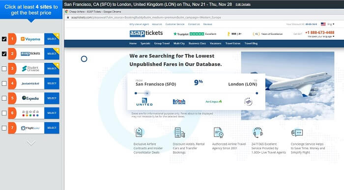 bookingbuddy flights