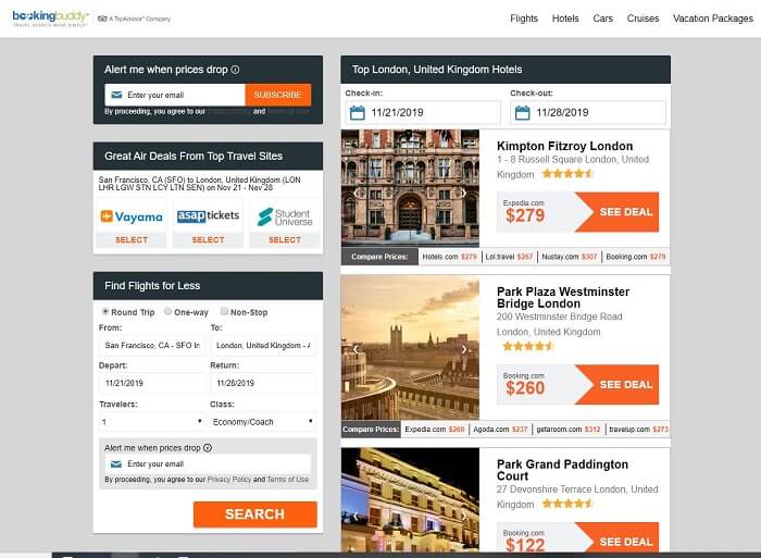 bookingbuddy hotels