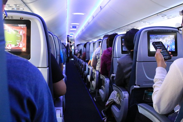 Airline flights to worldwide destinations