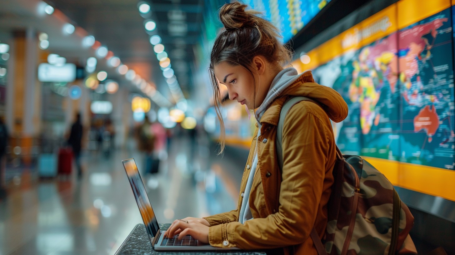 Airline and airport travel experience